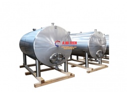Bồn chứa inox nằm ngang Amix-B08