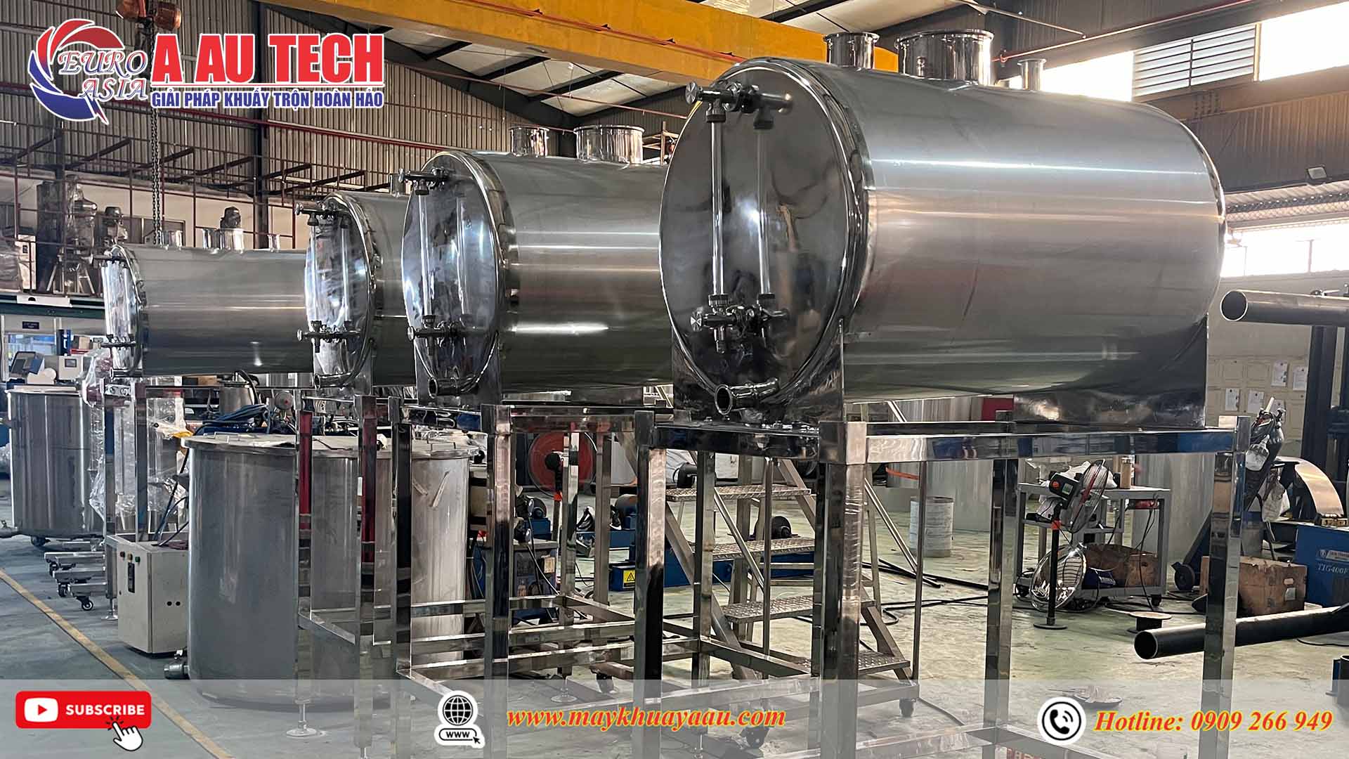 bồn chứa sơn nằm ngang