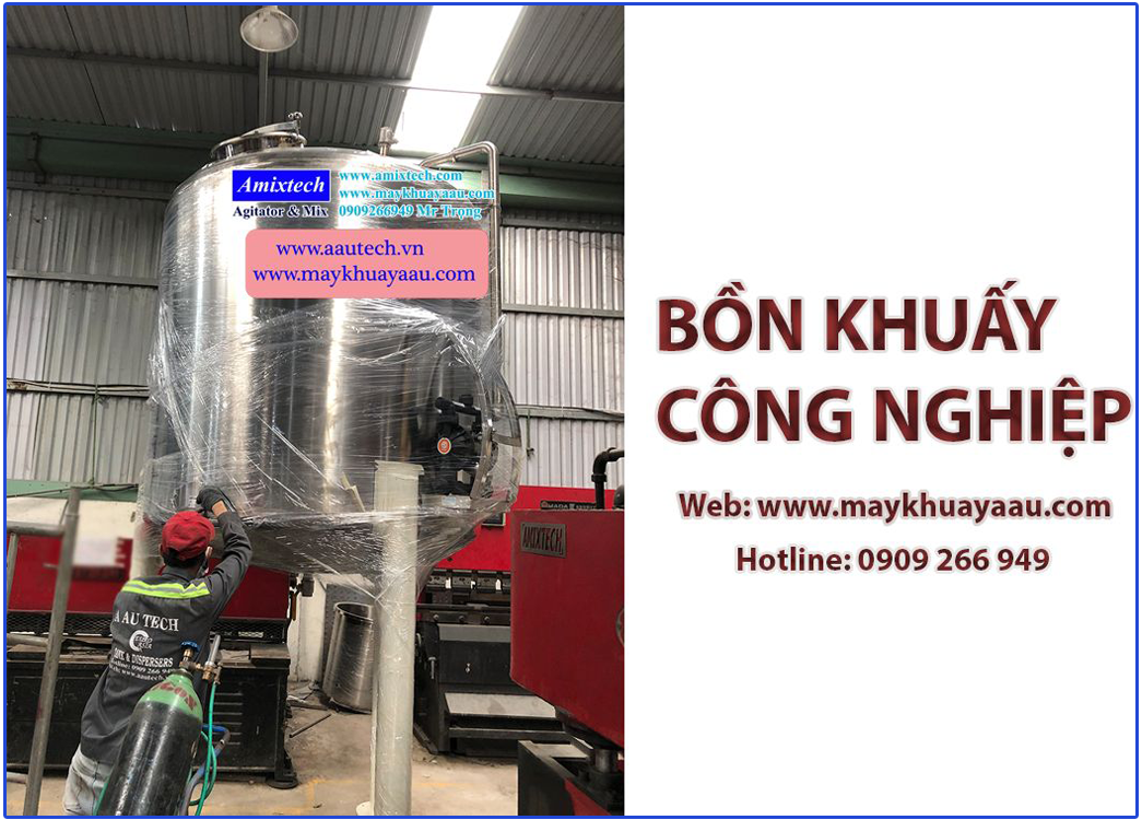 bồn khuấy hóa chất công nghiệp