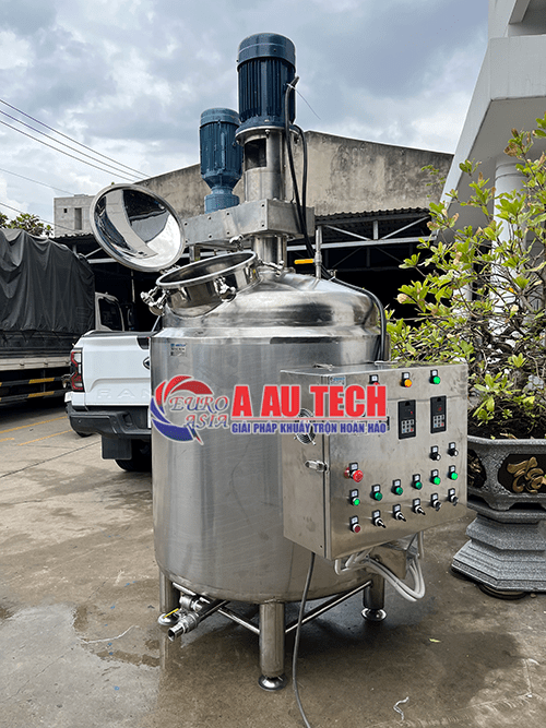 bồn nhũ hóa mỹ phẩm 500 lít á âu
