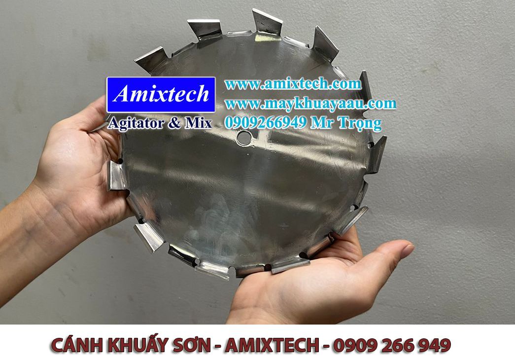 cánh khuấy phân tán sơn-amixtech