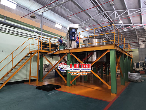 máy khuấy sơn công nghiệp 2