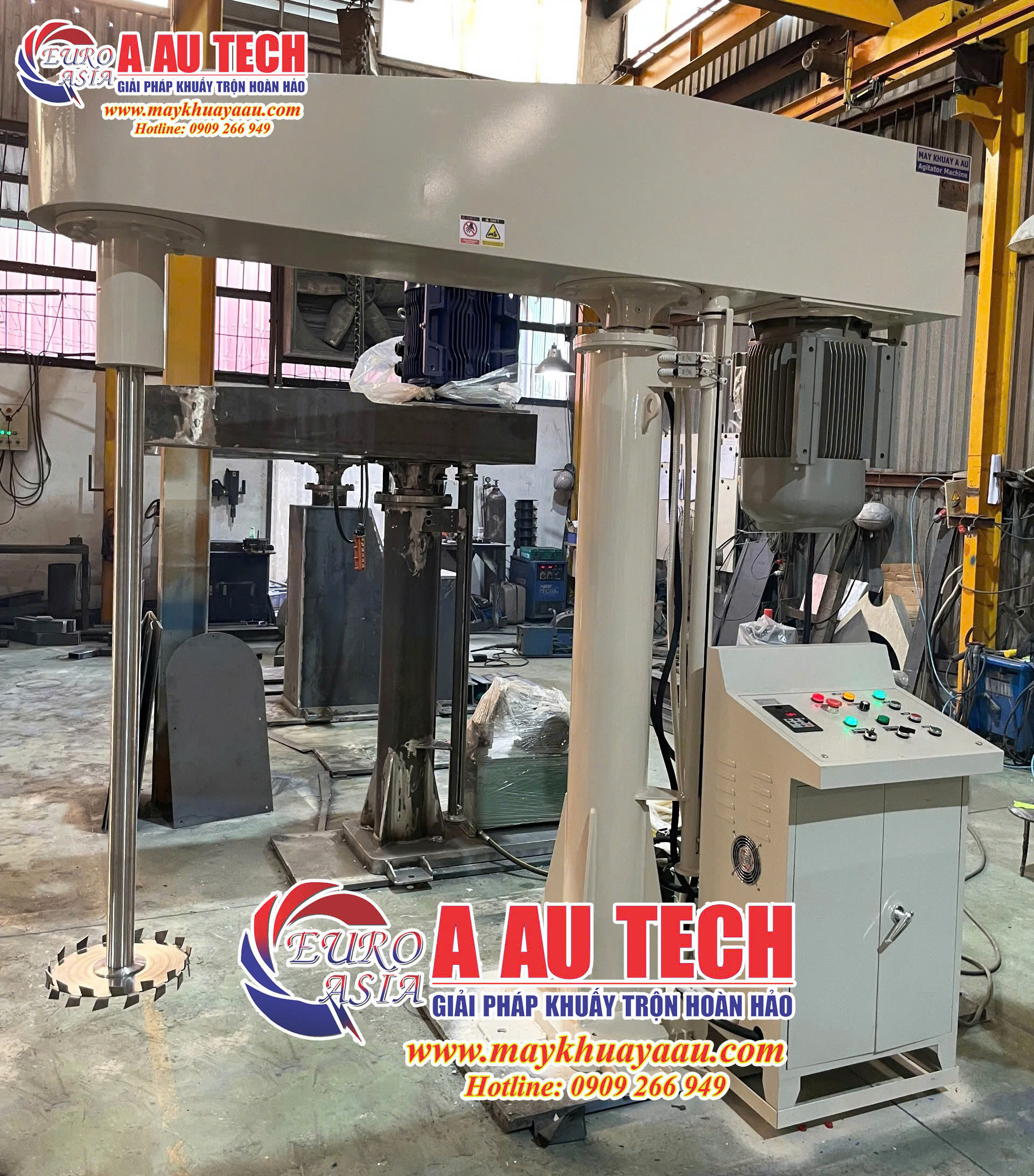 máy khuấy sơn 500kg