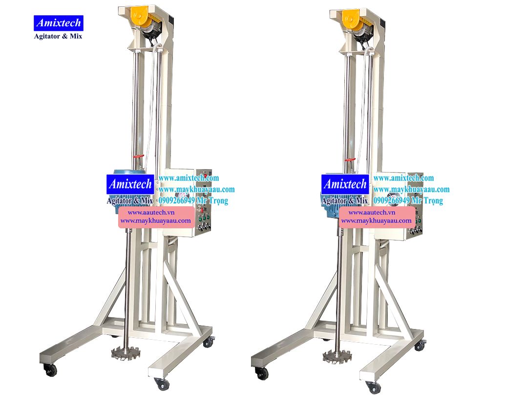 máy khuấy điện 200 lít