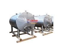 Bồn chứa inox nằm ngang Amix-B08